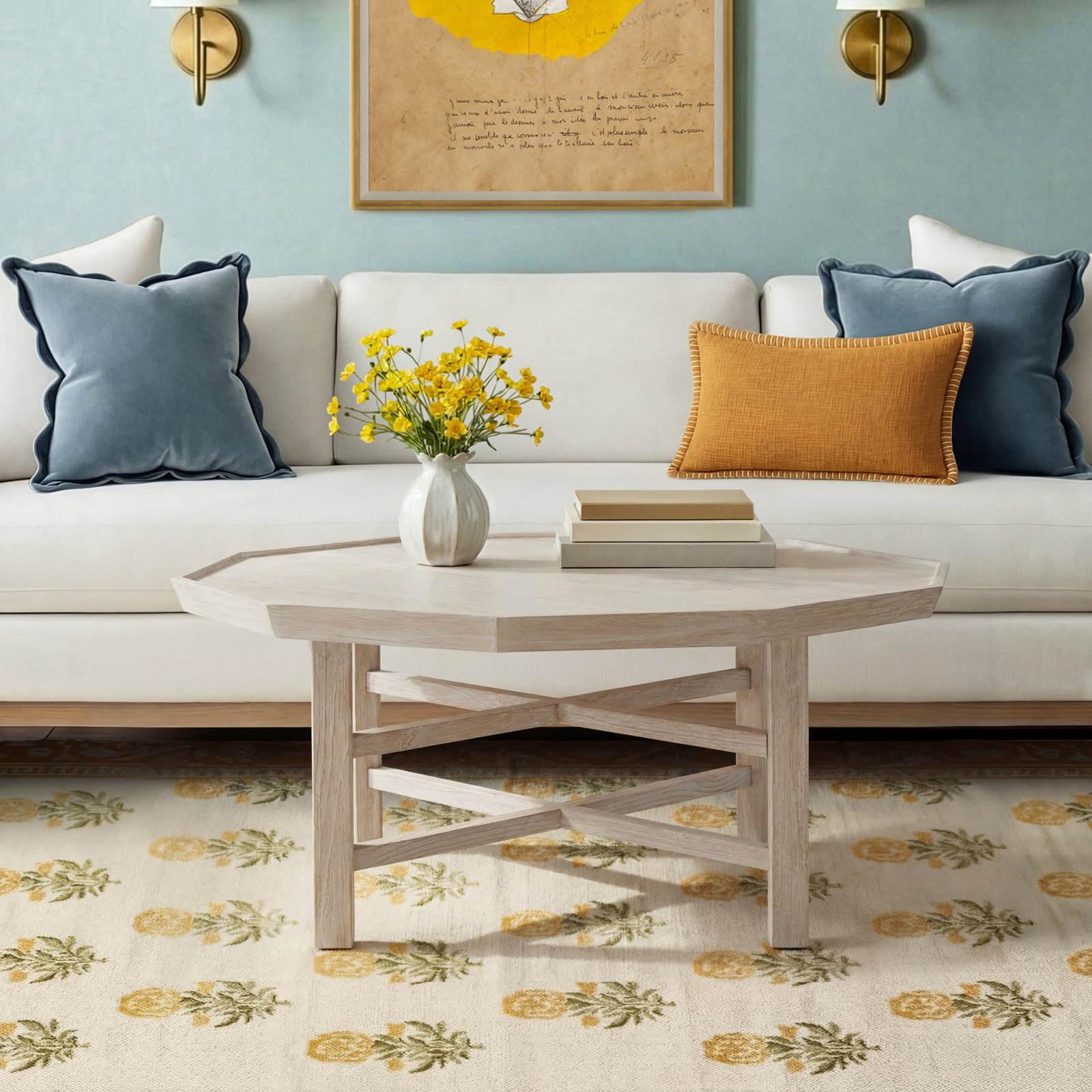 Rooney Solid Wood Coffee Table