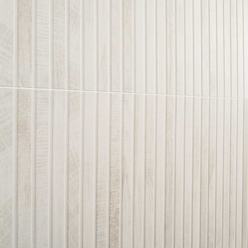 Kenridge Ribbon 24X48 Matte Porcelain Tile, White
