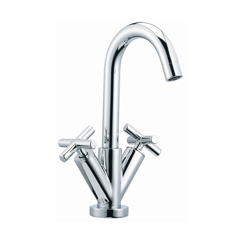 Robinet de lavabo de salle de bain monotrou Maxima, Chrome