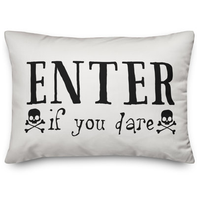  Coussin «Entrez si vous osez entrer»