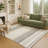 Machine Washable Indoor/Outdoor Drennen ACN2330 Stripes Rug-737050121