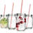 Binpal 16 oz. Mason Jar Set