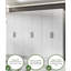 Nisean 6 Door Wardrobe-444972588