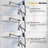 All Metal Rain Shower Head with Handheld Combo Adjustable Extension Arm-93547337