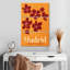 Affiche du marché aux fleurs Harnek Madrid-108603326