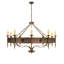 Rustic Lodge 10 - Light Chandelier