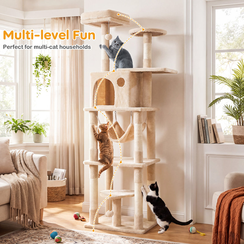 168cm H Cat Tree