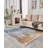 Collection Abstract Design Rust Machine Washable Super Soft Area Rug-893655255