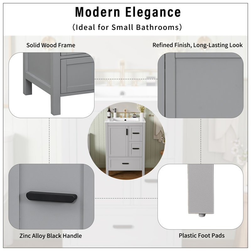 Vanities For Bathroom, Gray