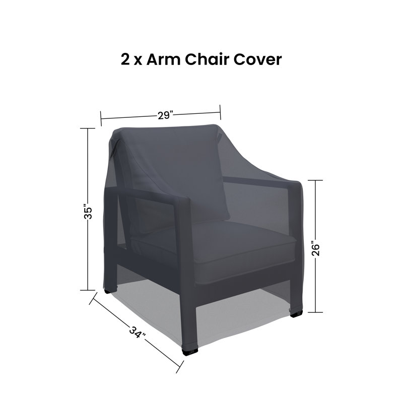 Housses de chaise d'extérieur en aluminium pour patio
