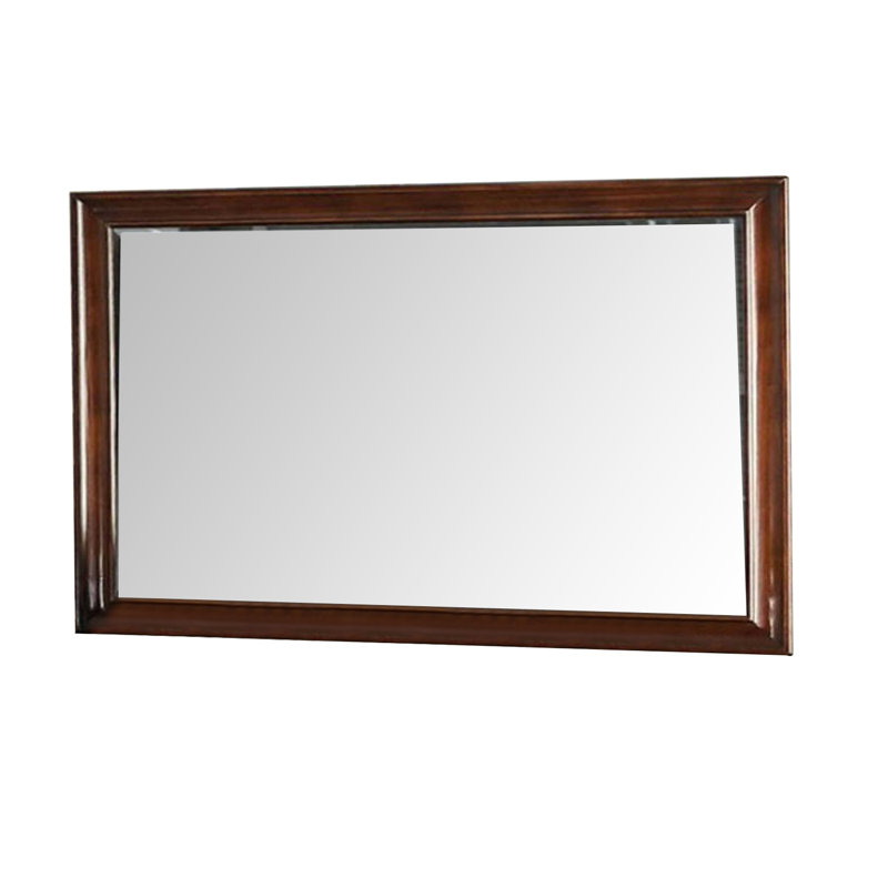 Miroir en brun