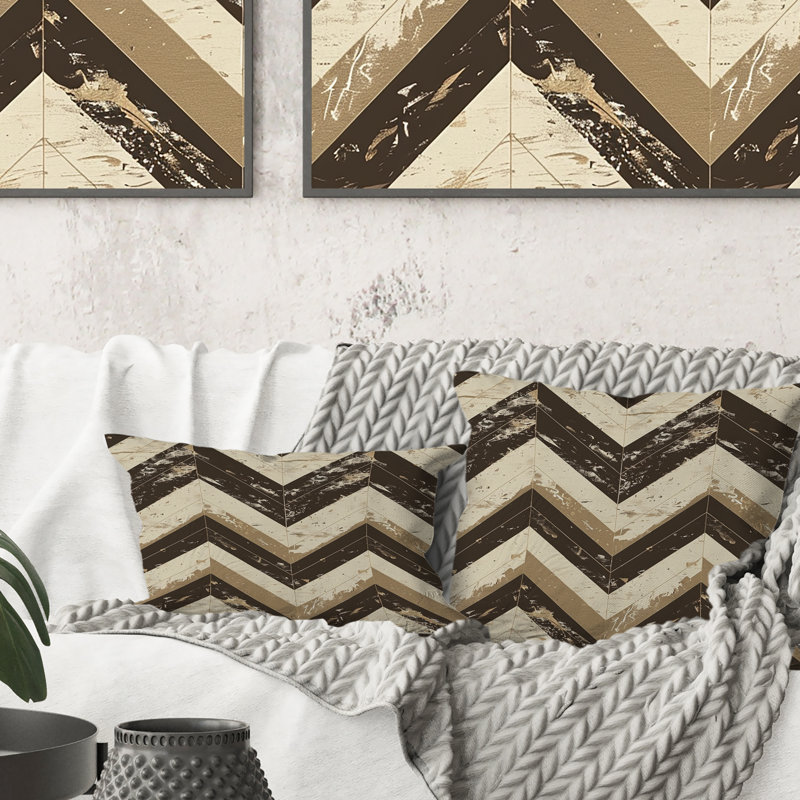 Coussin Chevron Delight III - Glam