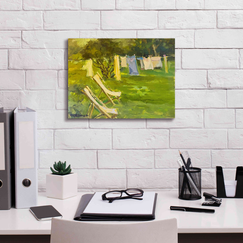 «Red Loch» par Allayn Stevens, Red Barrel Studio®, art mural sur toile, H 12 po x l 16 po x P 0,75 po