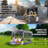 12x12 Pop up Gazebo Screen House Tent, Outdoor Canopy with Removable Roof&Sidewalls-104885082