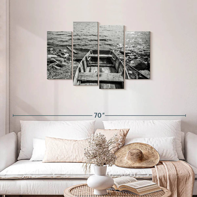 Karelia Lake Boat, 27" H x 43" W