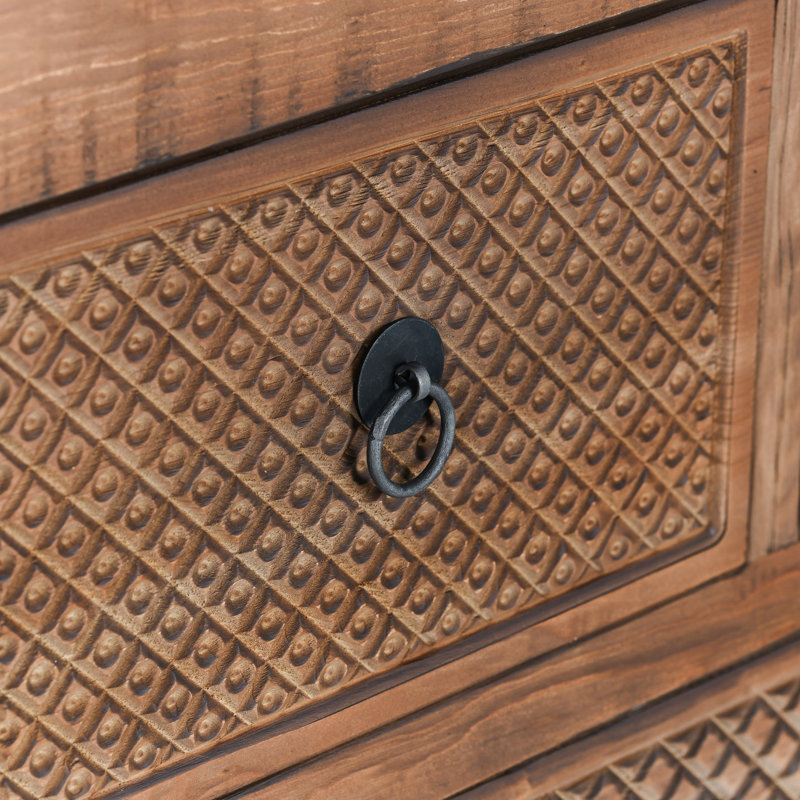 Console 11 tiroirs Lahey, Brun mission