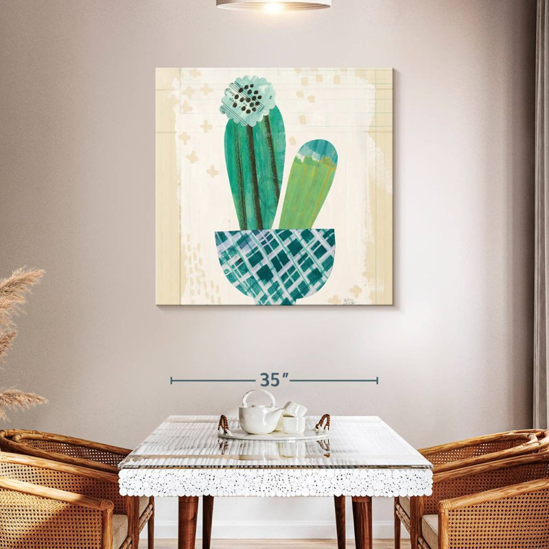 Harnek Collage Cactus III, H 39 po x l 39 po