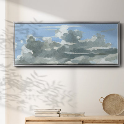Clouds  to  come- Framed Canvas