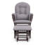 Fauteuil oscillant avec repose-pieds Hoop-1724015345