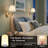 Battery Operated Wall Sconce Set of 2, Gold Wireless Wall Lights with 3 CCT Color Temperature & Dimmable Magnetic Bulb and Remote, Rechargeable Wall Decor Lamp for Bedroom Living Room Hallway-126557274-132511717