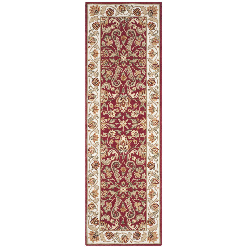 Harkins Hand Hooked Performance Oriental Rug, Runner 2'6" x 8'