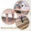 Table basse rustique, table basse, table basse de style campagnard, mobilier rustique moderne, table basse avec tablette, table de salon