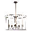 Luminaire suspendu d'extérieur 5 lumières Portico-1080068400-1080068430