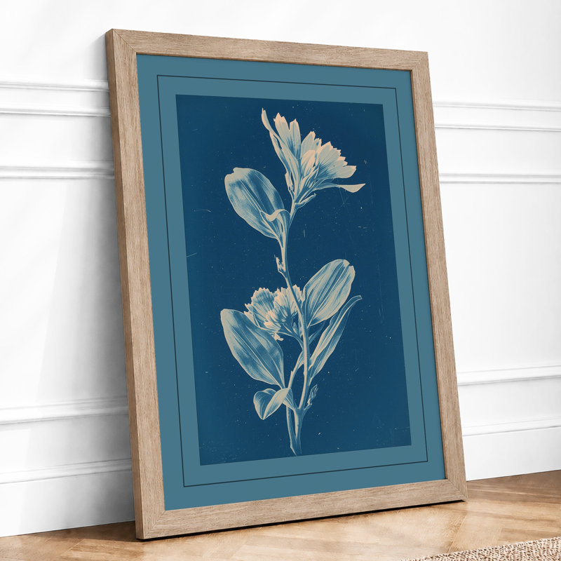 Delicate Studies Botanical - Framed Print, A1 - 84.1 x 59.4 cm, Oak