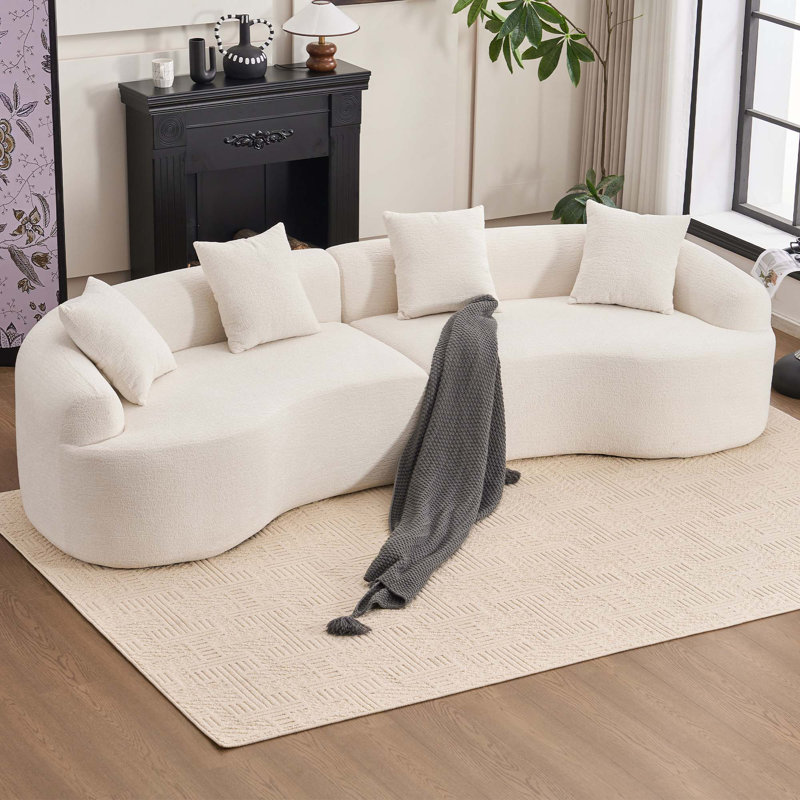 Canapé Curve, Beige