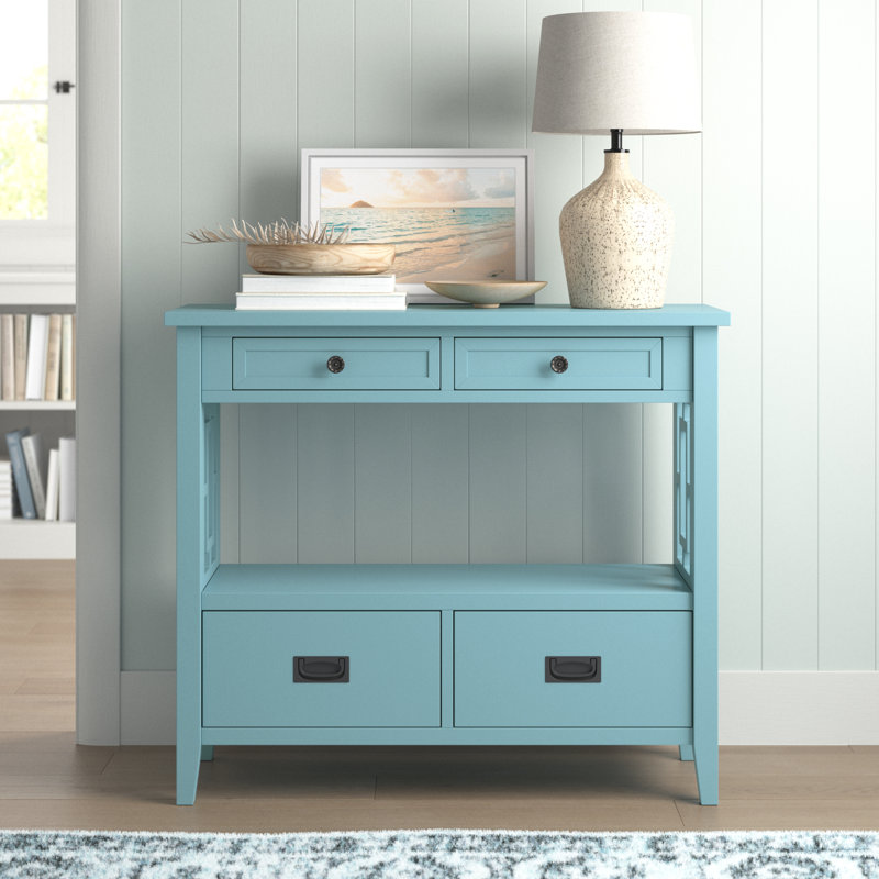 Console 36 po Norfolk, Bleu clair