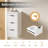12" Wall Mount Bathroom Cabinet with 3 Drawers, Floating Cabinet-1060759104