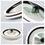 Ventilateur de plafond encastré à intensité variable 19 "avec lumière DEL et télécommande Svetlana