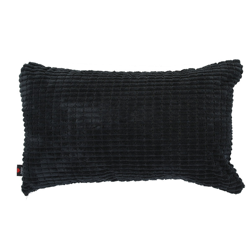 Alston Rectangular Cushion, Black