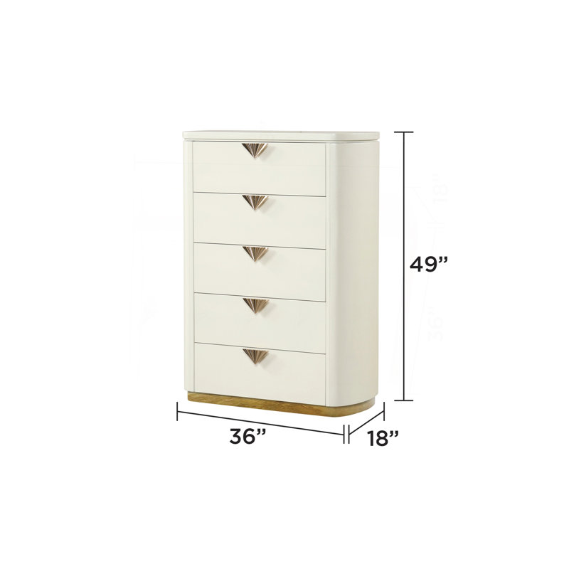 Commode 5 tiroirs La Pierre