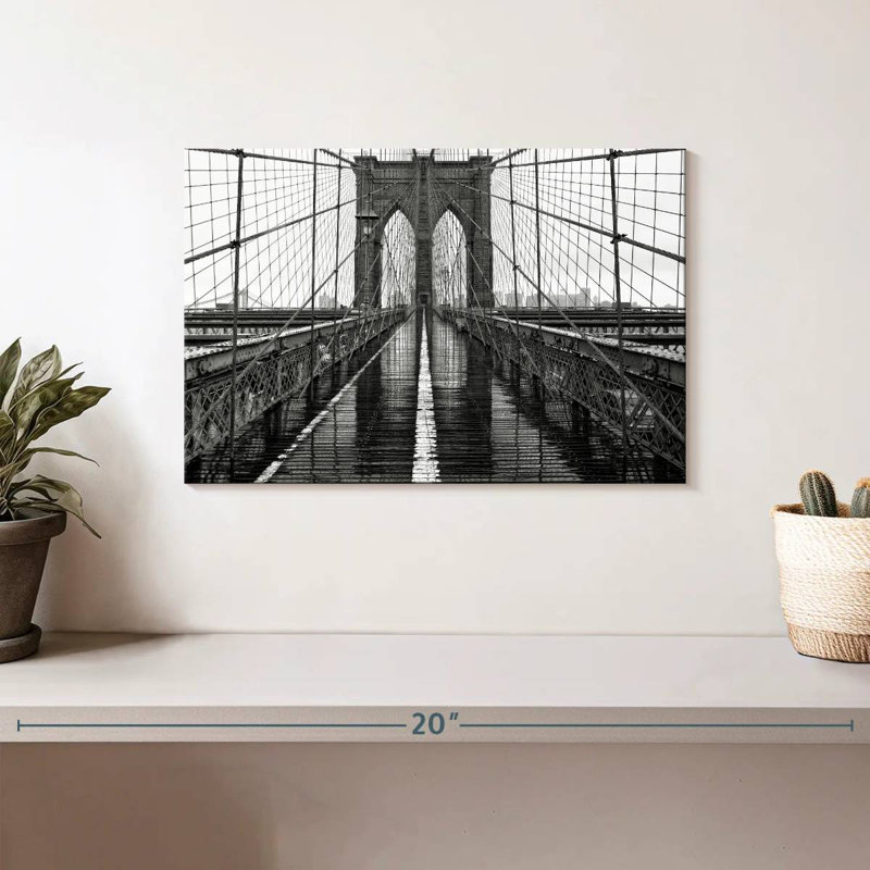 Lilie Brooklyn Bridge Alley, H 8 po x l 12 po