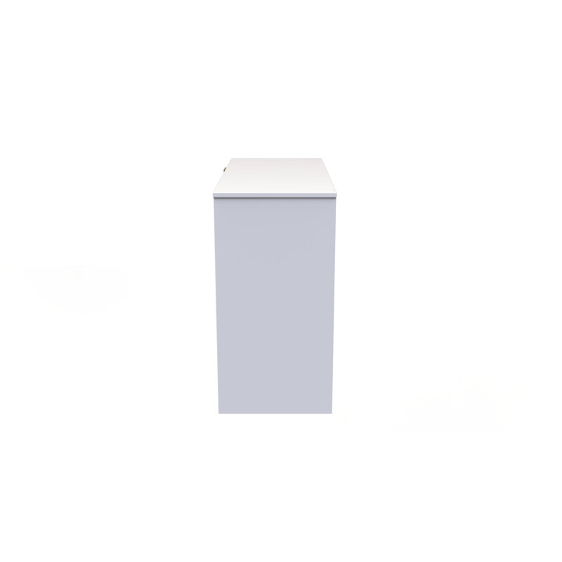 Allem Dressing Table, Indigo Matt/White