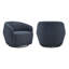 Fauteuil pivotant rembourré Ingetraut-126300369
