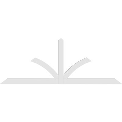 Support pour pignon en PVC de qualité architecturale Richland