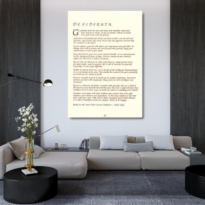 Desiderata