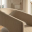 Fauteuil demi-tonneau avec roulettes Esha-130982261