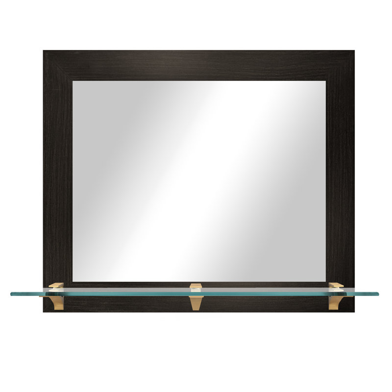 Miroir mural Beigewald, Blanc patiné