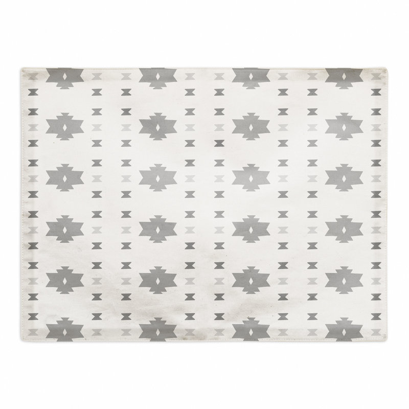 Napperon Southwest Shapes, gris
