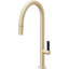 Pull-Down Kitchen Faucet With Button Sprayer - High Arc Spout-1862993665-1862993677