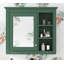 Armoire de rangement pour salle de bain 30x28inch avec miroir et 3 tablettes ouvertes
