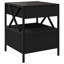 Daneli 40cm W Steel Bedside Table-2087432859