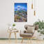Tropical Reef Above Below Colorful Serene Tranquil Fish Nature Ocean Wall Art Print 1 Piece Wrapped Canvas Wall Art-113167774