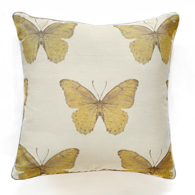 Madame Butterfly Throw Pillow