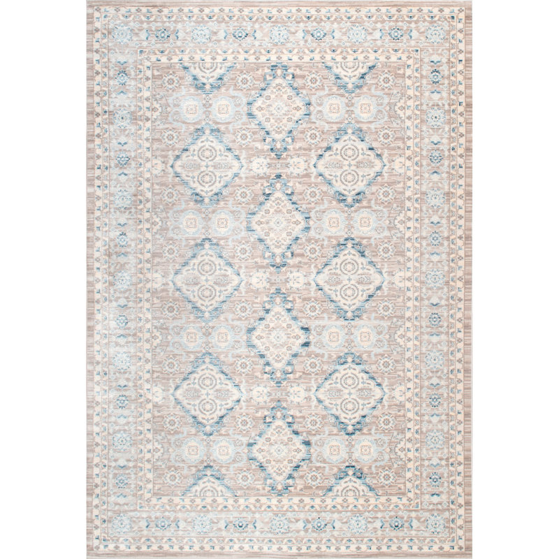 Deforge Oriental Indoor Rug, Rectangle 3' x 5'