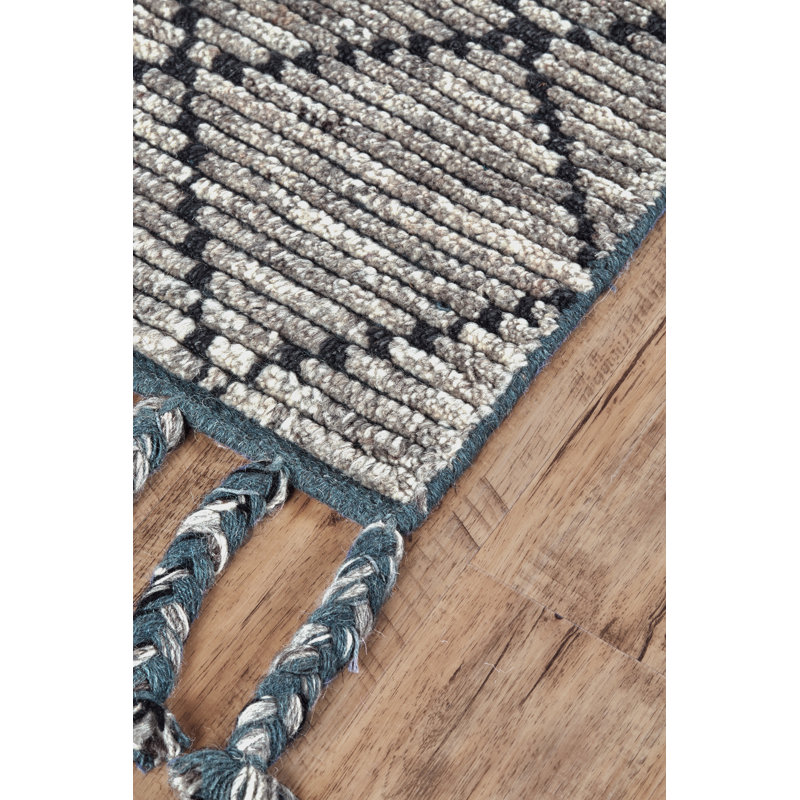 Masham Wool Geometric Indoor Rug, Rectangle 8'6" x 11'6"