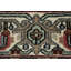 Luxurious Deep Black Traditional Oriental Large Rug 12x18